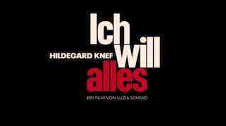 I WANT IT ALL. HILDEGARD KNEF